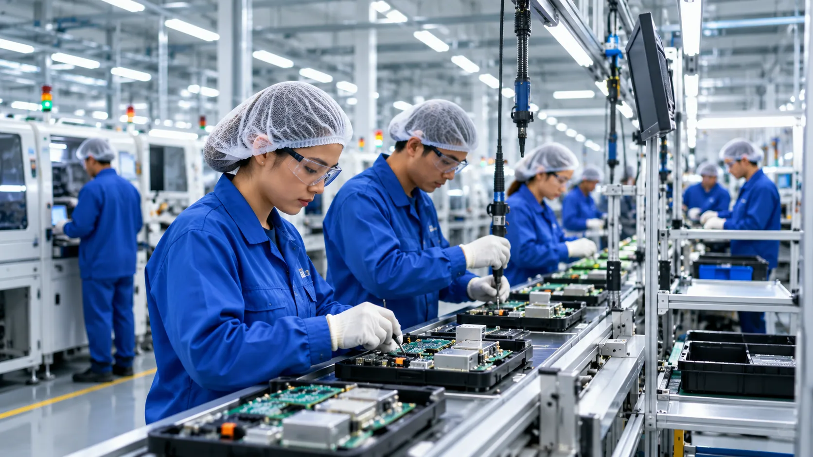 Industrial workforce environment